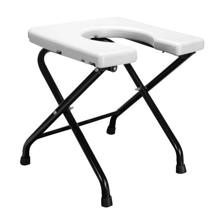 commode stool powder coated