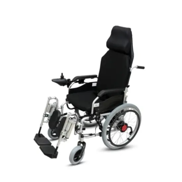 Electric reclining wheelchair